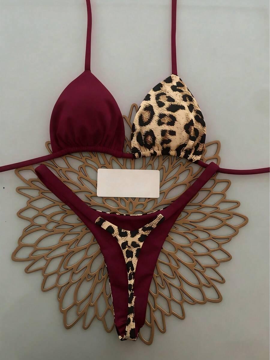KOMPLET BIKINI ANIMAL PRINT 