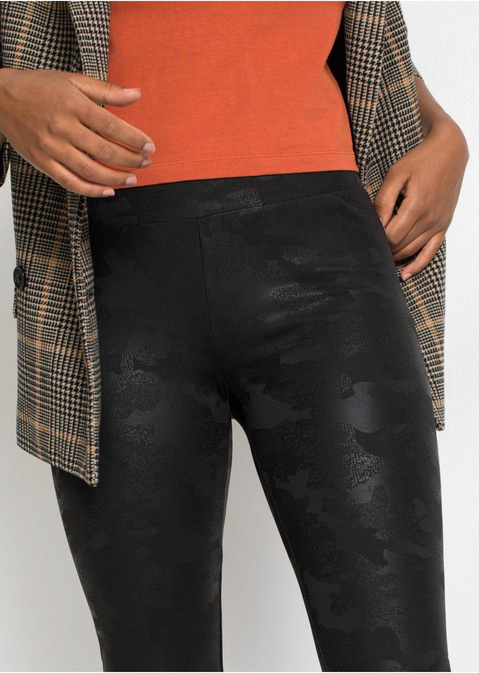 LEGGINSY Z NADRUKIEM DAMSKIE
