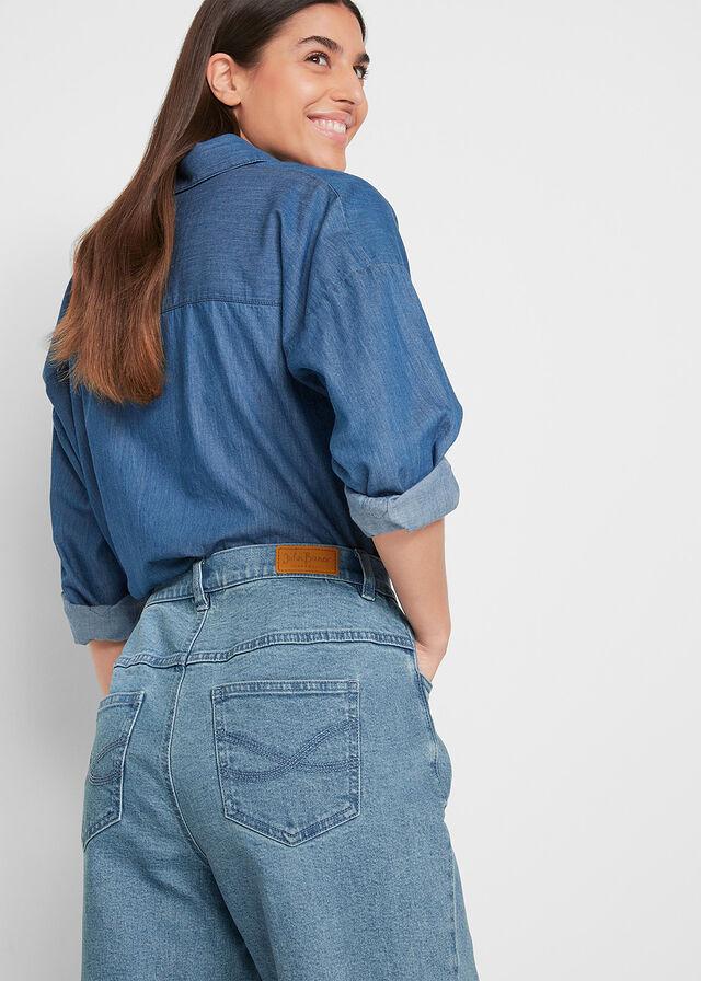 SPODNIE JEANSY MOM JEANS