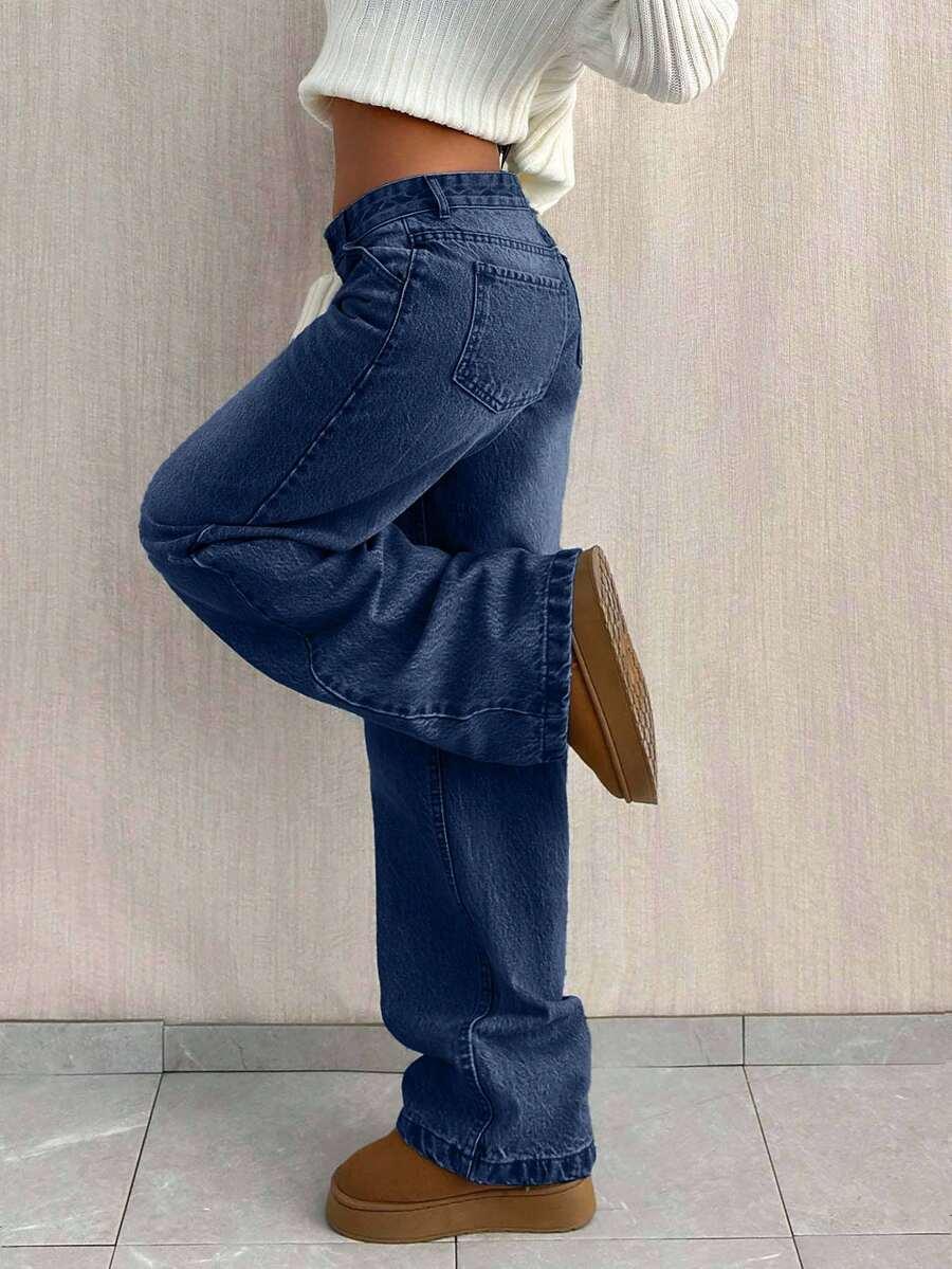SPODNIE JEANS NISKI STAN