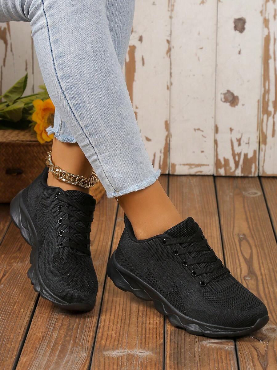 CZARNE BUTY SPORTOWE