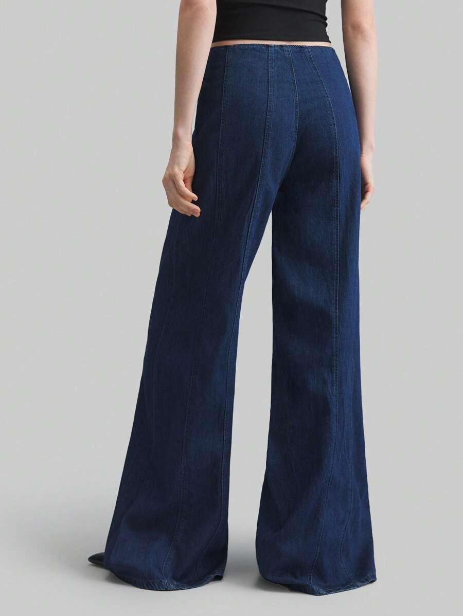 NIEBIESKIE SPODNIE JEANS 