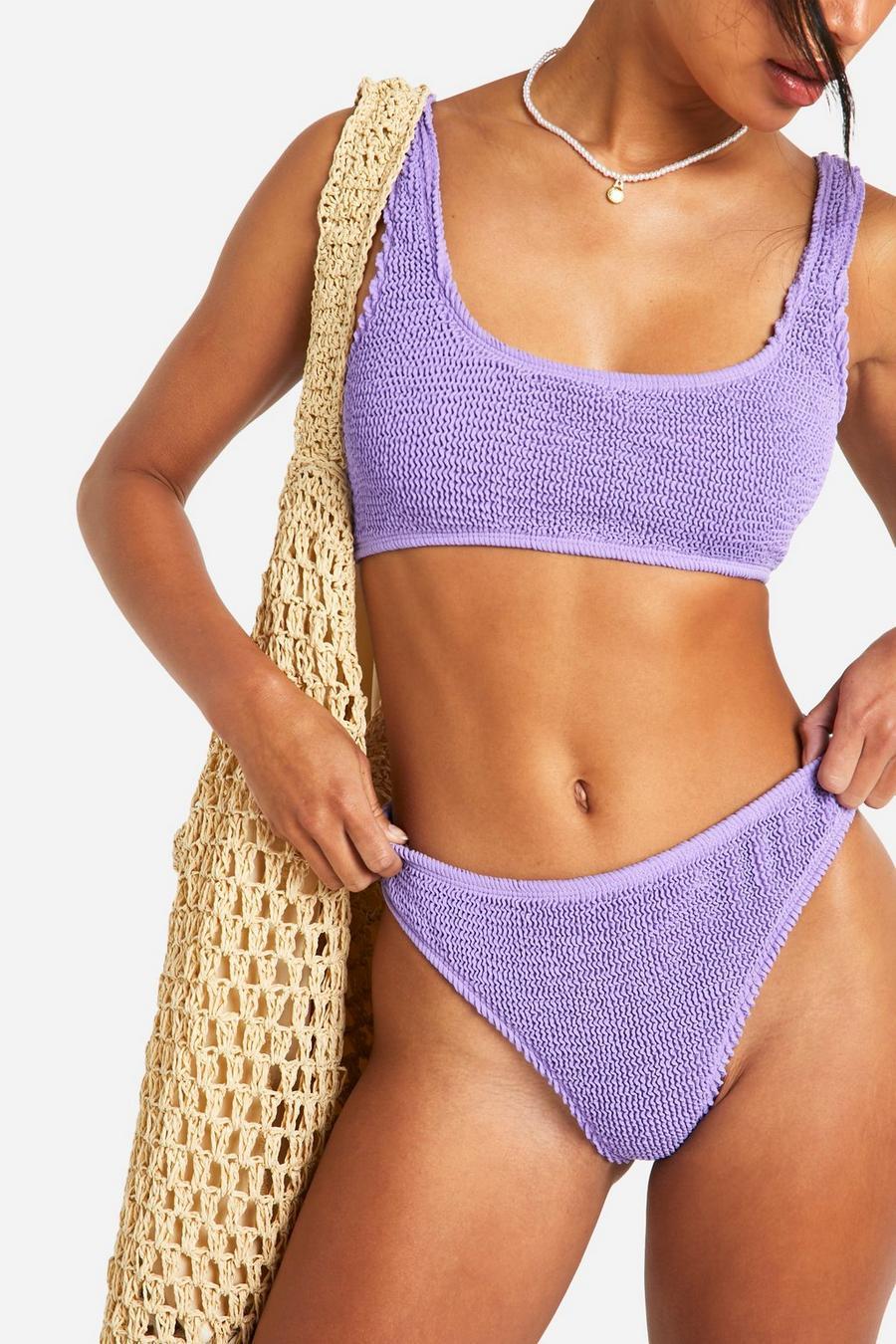 fioletowa góra od bikini tekstura