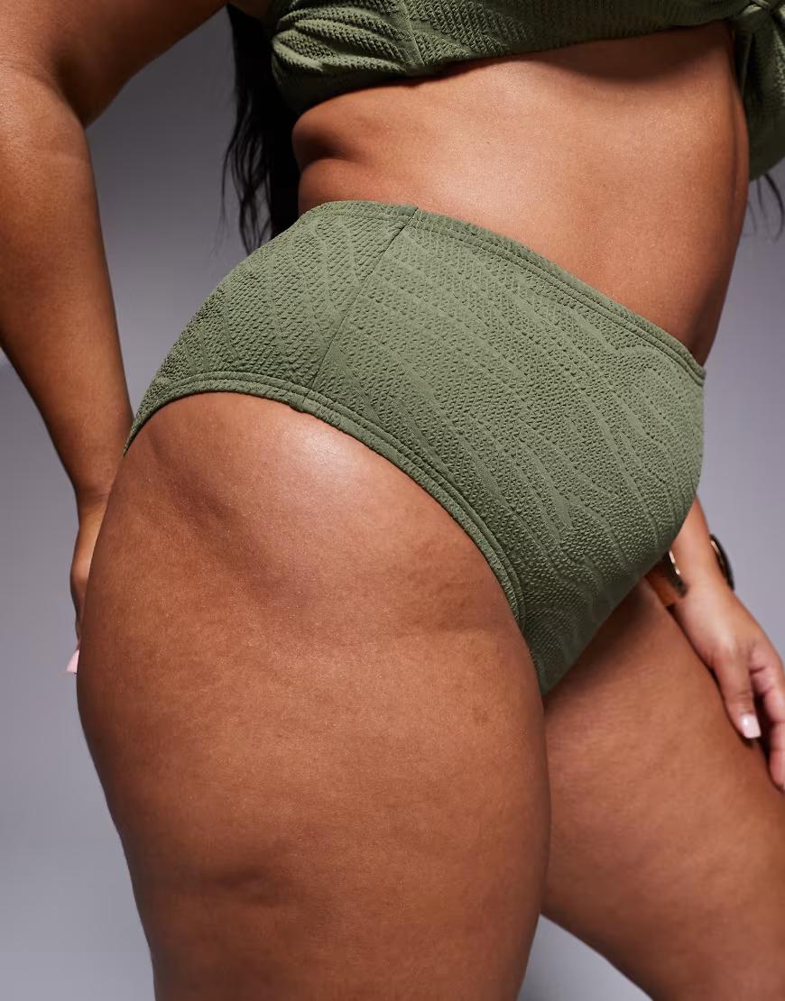 zielony dół od bikini tekstura 