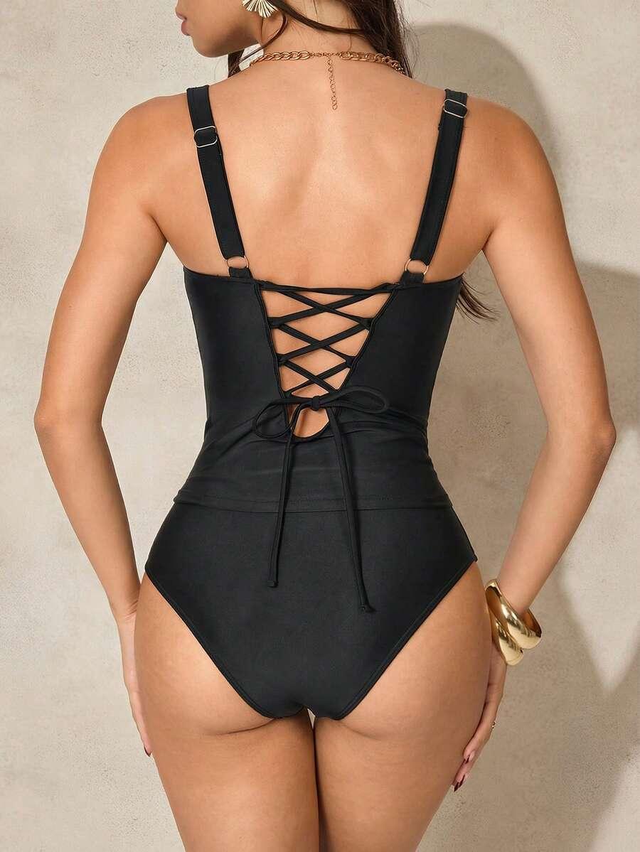 dwuczęściowy kostium kąpielowy bikini