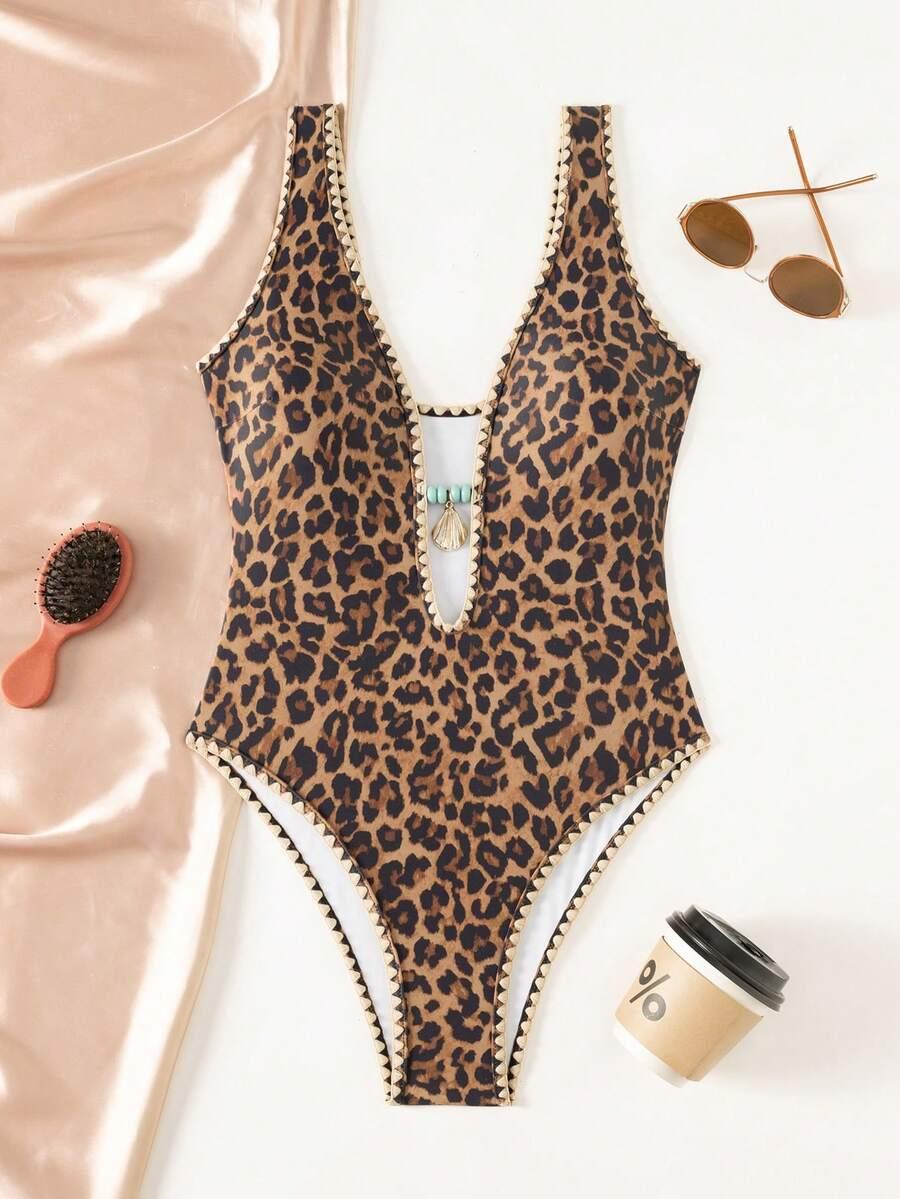 JEDNOCZĘŚCIOWY STRÓJ KĄPIELOWY ANIMAL PRINT