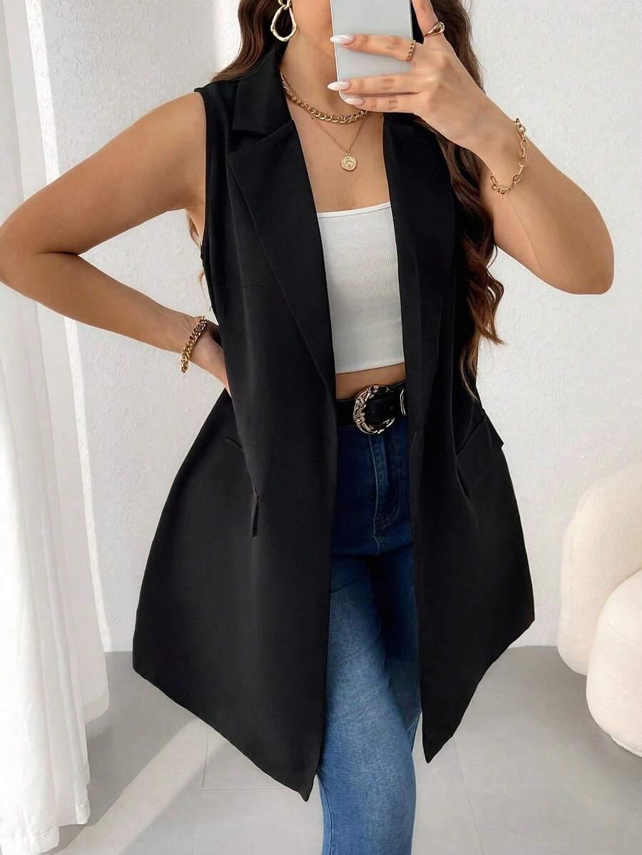 CZARNA KAMIZELKA CASUAL