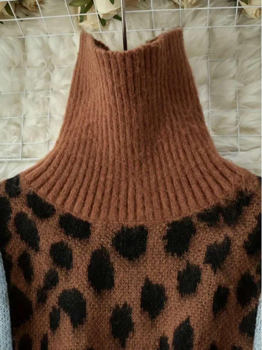 SWETER GOLF ANIMAL PRINT