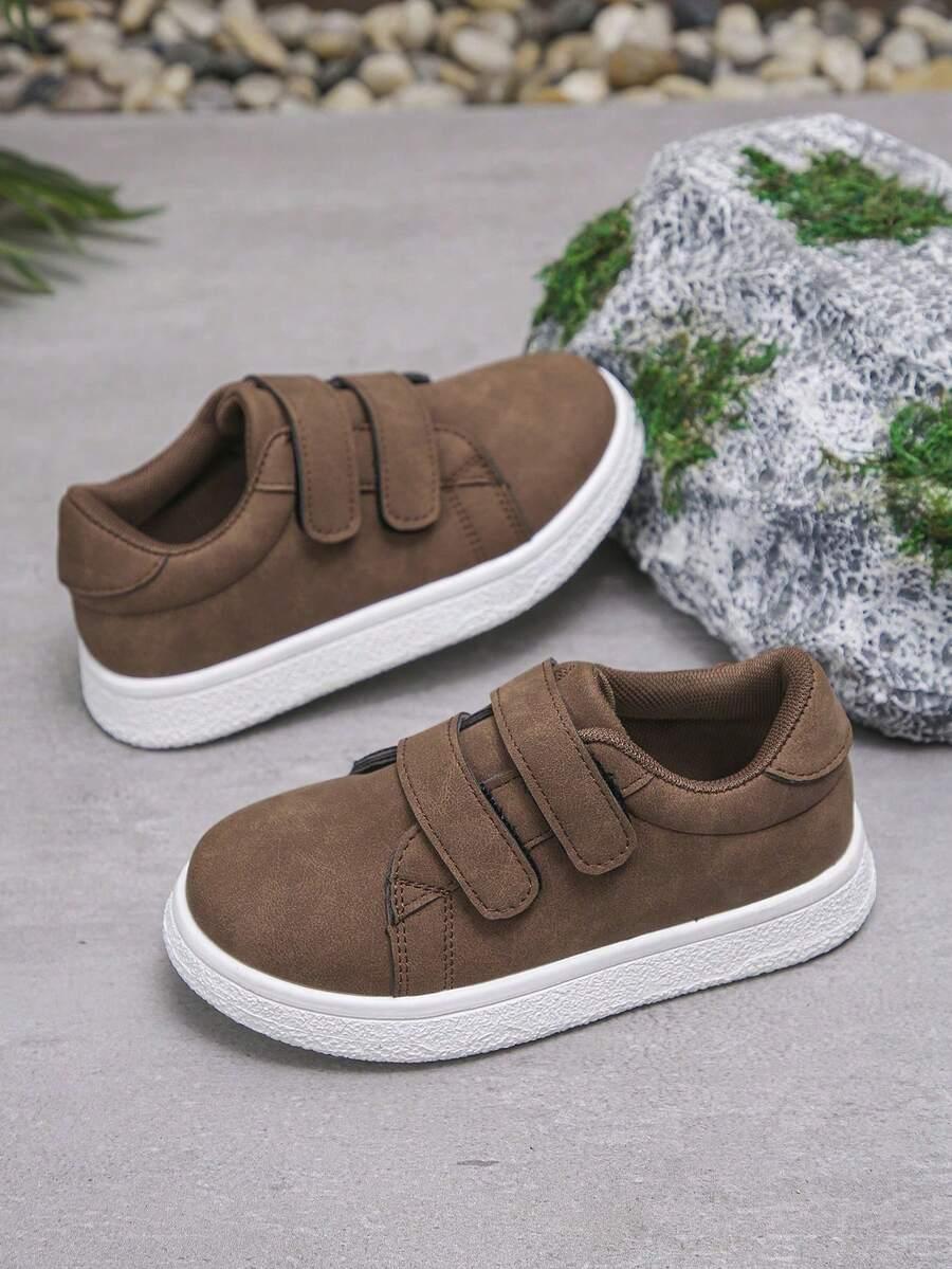 brązowe buty casual