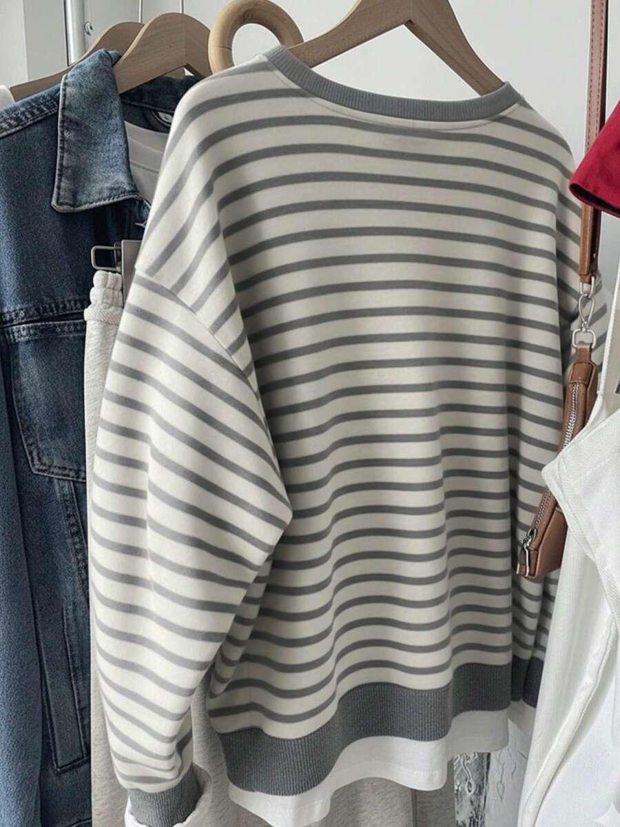 bluza wzór paski