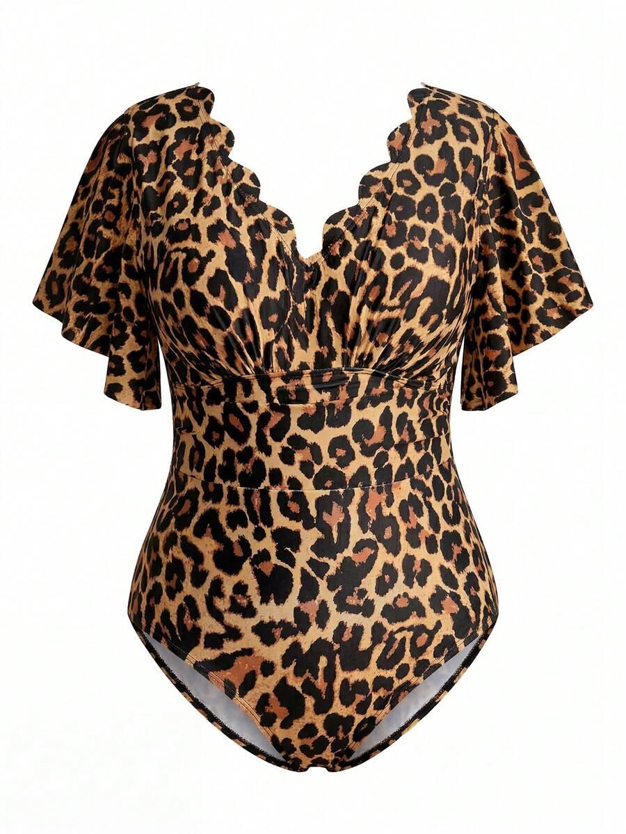 JEDNOCZĘŚCIOWY STRÓJ KĄPIELOWY ANIMAL PRINT