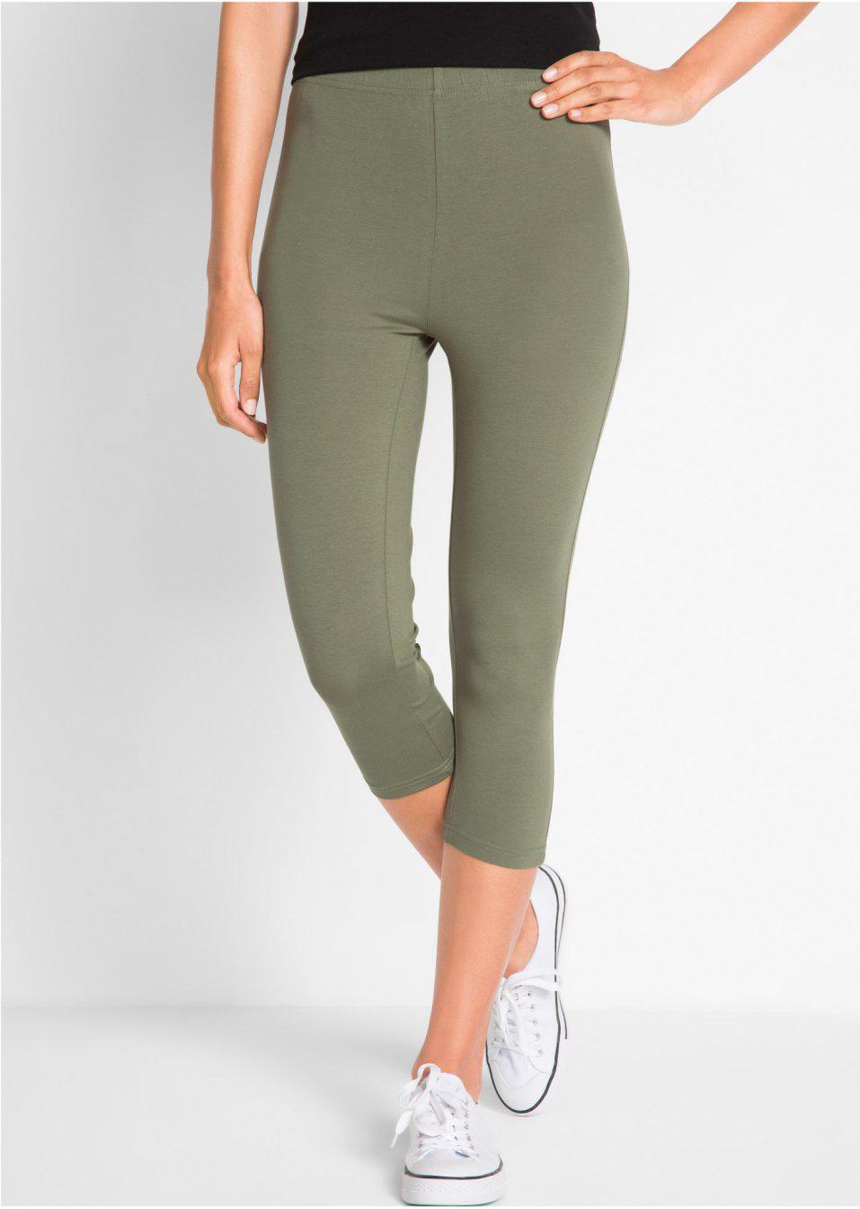 CZARNE LEGGINSY 3/4