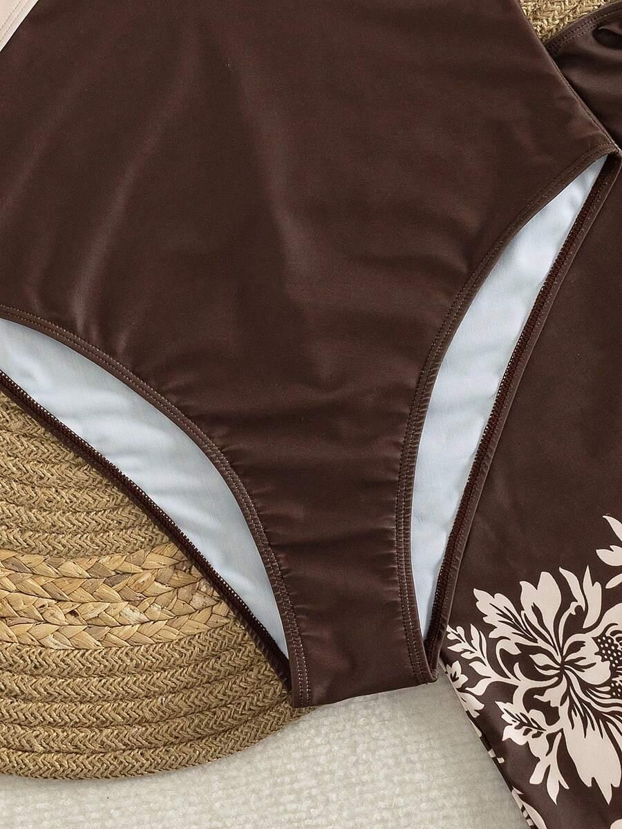 JEDNOCZĘŚCIOWY STRÓJ KĄPIELOWY ZE SPÓDNICĄ