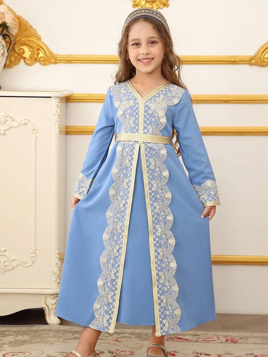 NIEBIESKA MAXI SUKIENKA
