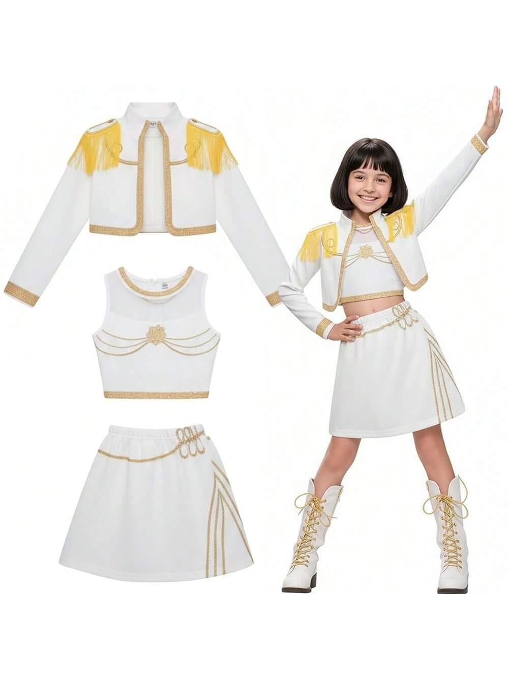 KOSTIUM 3 CZĘŚCIOWY CHEERLEADERKI