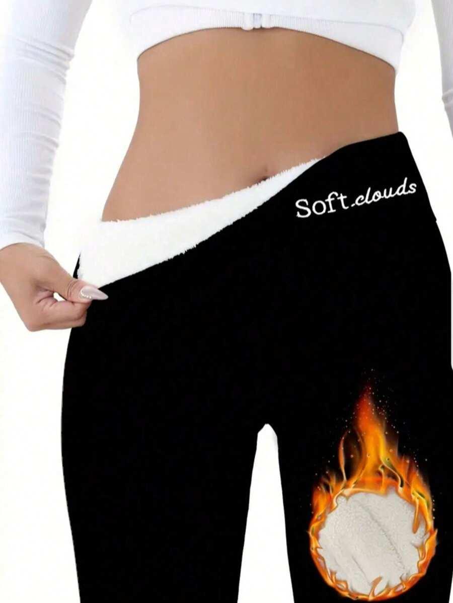 CZARNE LEGGINSY WYSOKI STAN