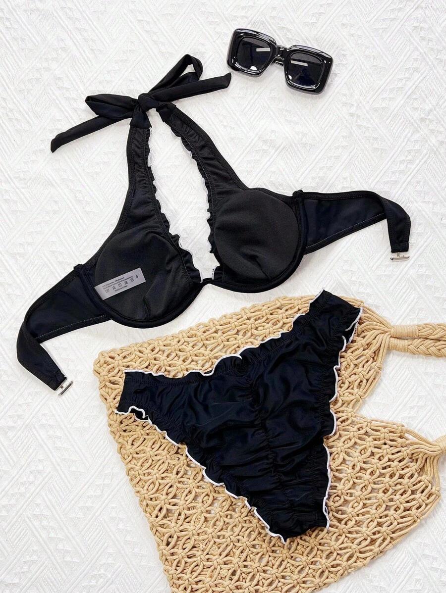 CZARNA GÓRA OD BIKINI 