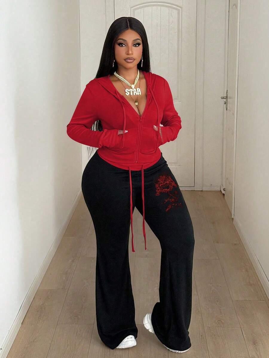 BLUZA SPODNIE KOMPLET 