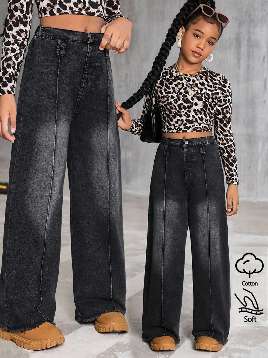 czarne spodnie jeans