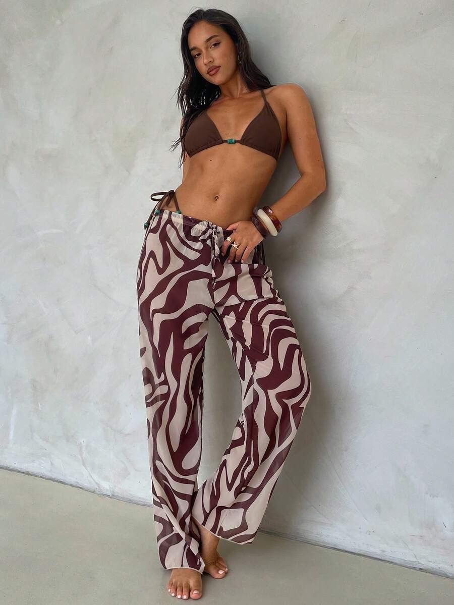 BRĄZOWY DÓŁ OD BIKINI