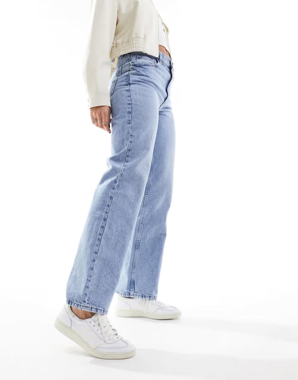 NIEBIESKIE SPODNIE JEANS