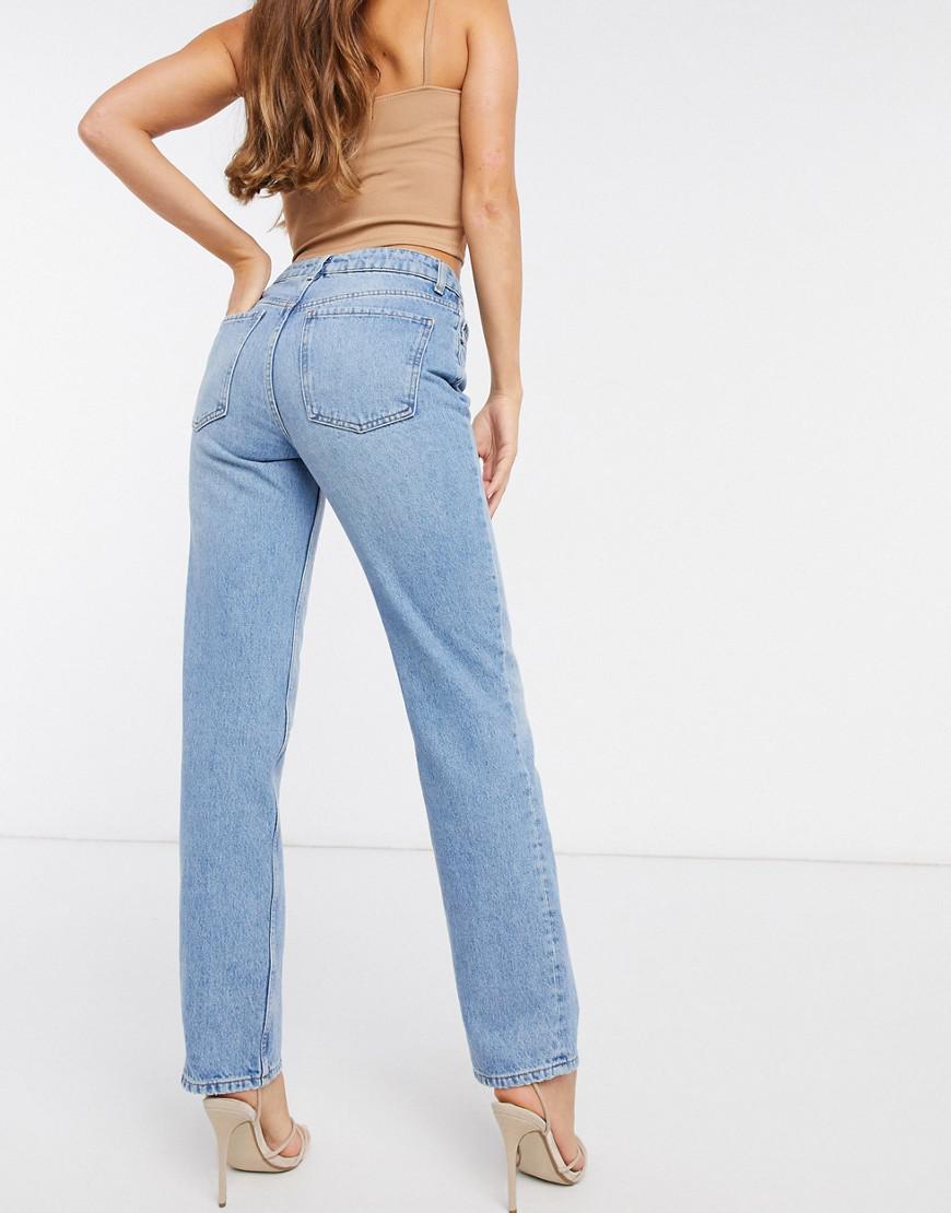NIEBIESKIE SPODNIE JEANS