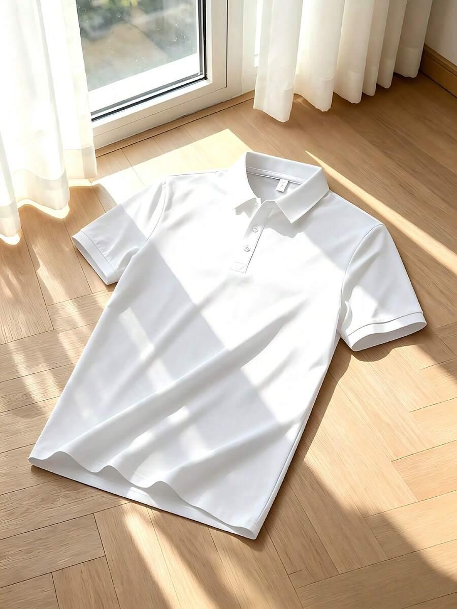 biała koszulka polo