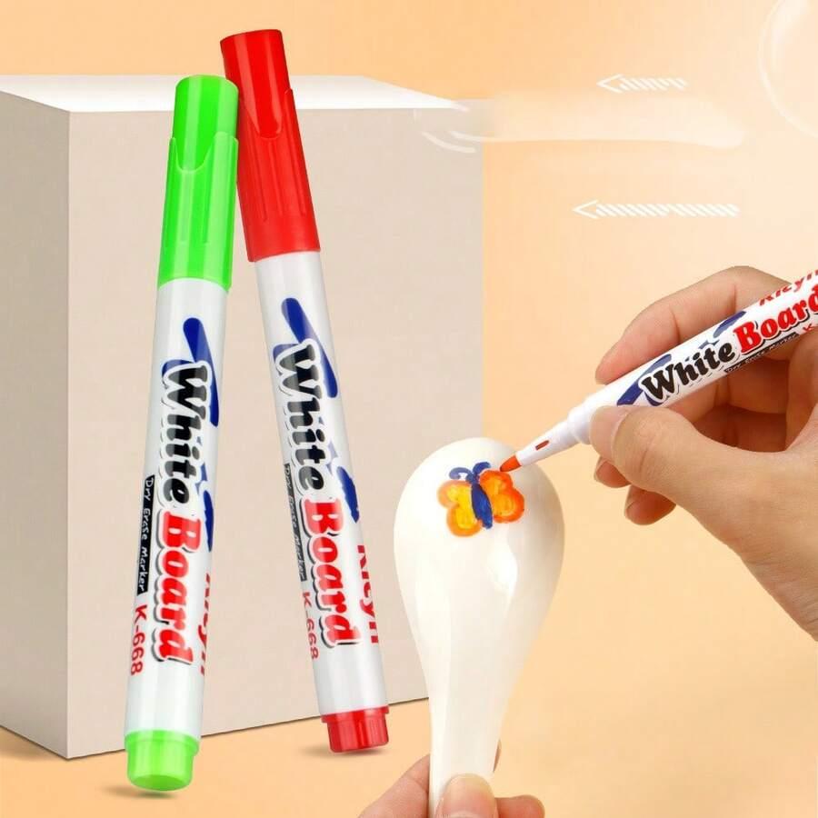KOLOROWE FLAMASTRY 8-PACK