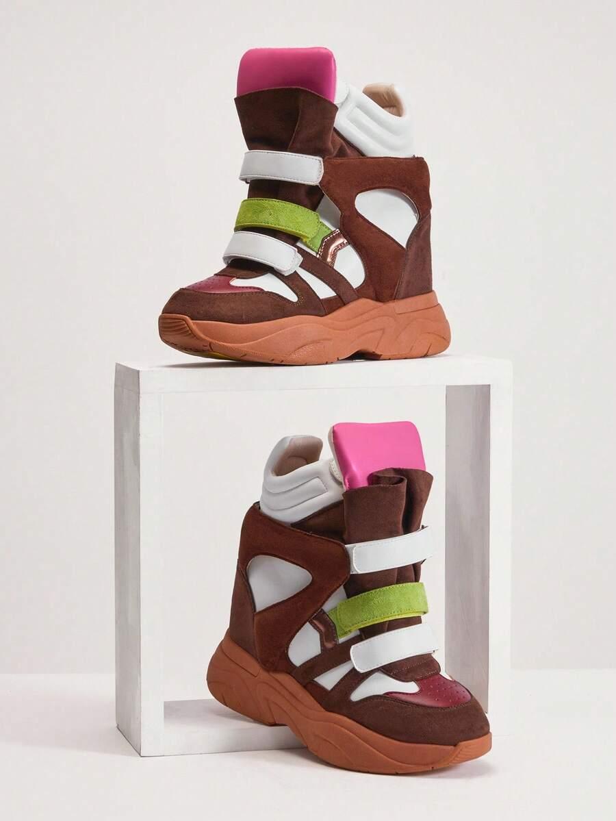 WYSOKIE buty sportowe platforma