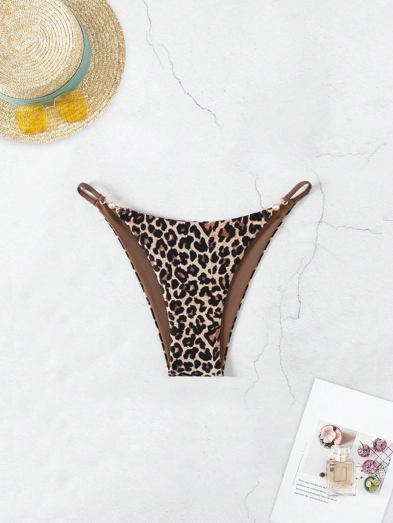 DÓŁ OD BIKINI ANIMAL PRINT
