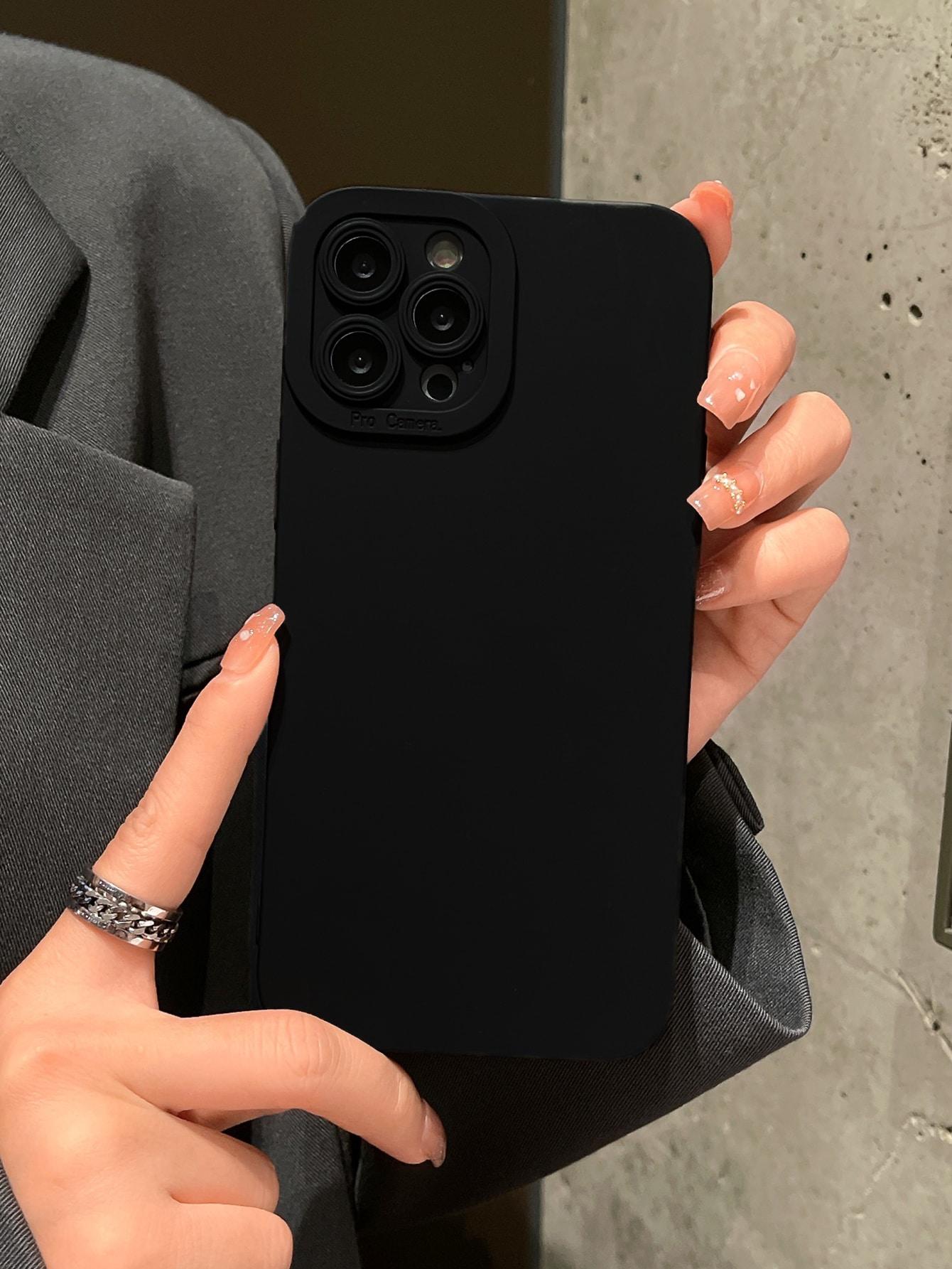 CZARNE ETUI NA TELEFON IPHONE