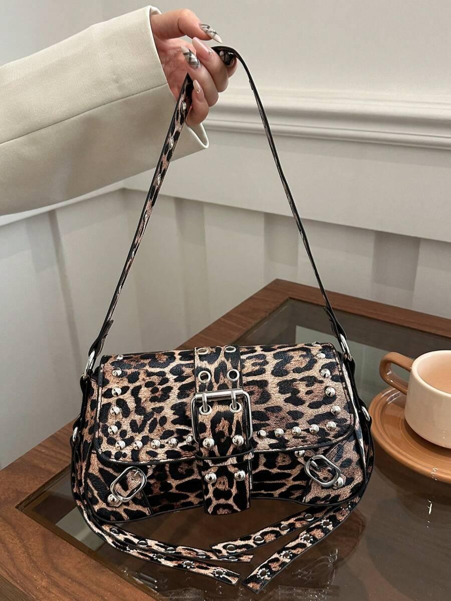 torebka na ramie animal print 