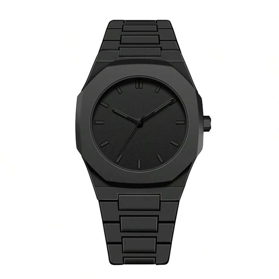 czarny zegarek casual