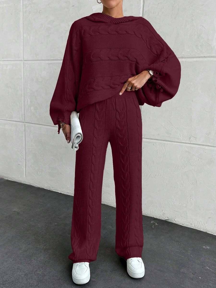 KOMPLET SWETER SPODNIE