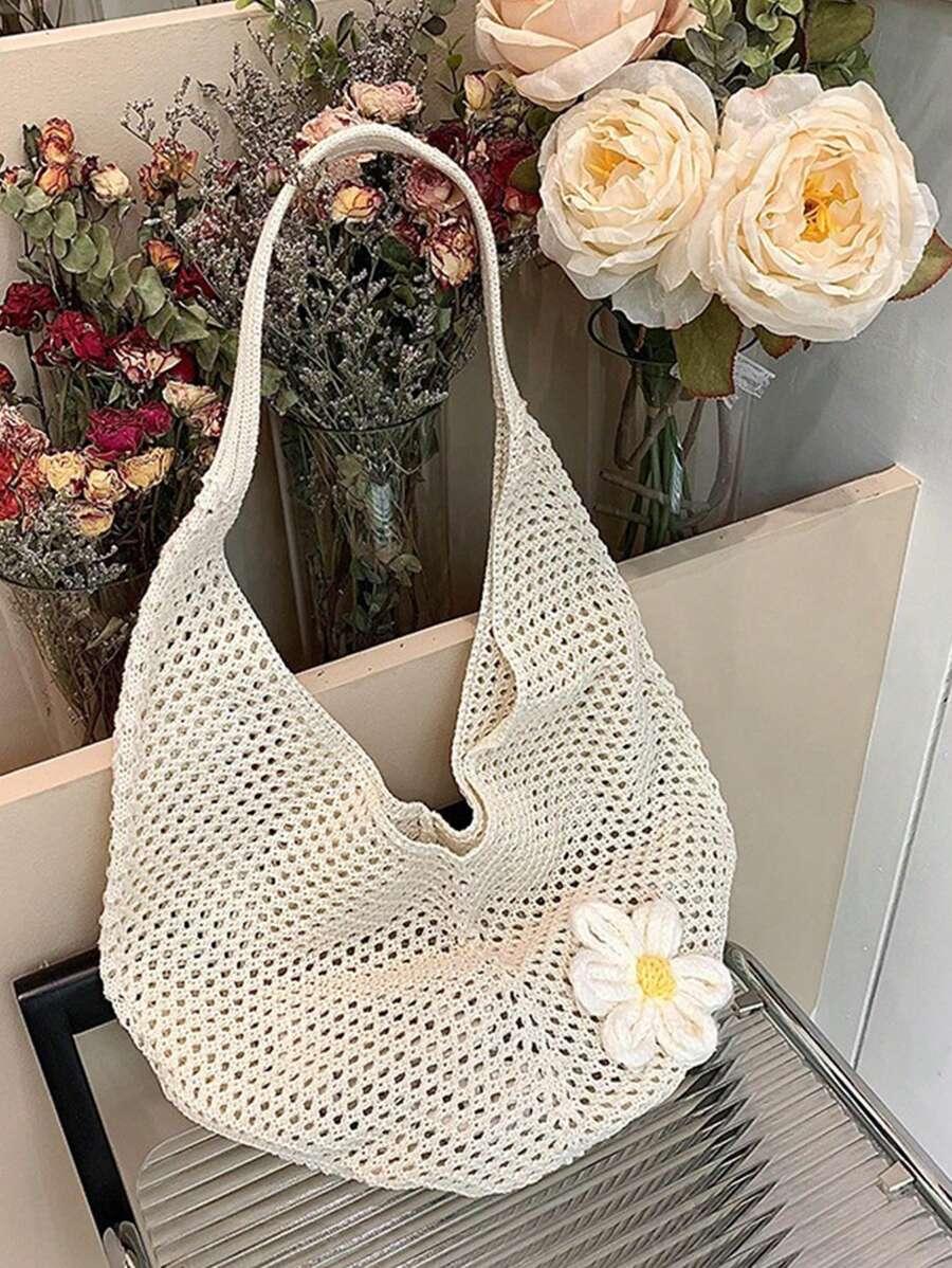 BEŻOWA TOREBKA SHOPPER 