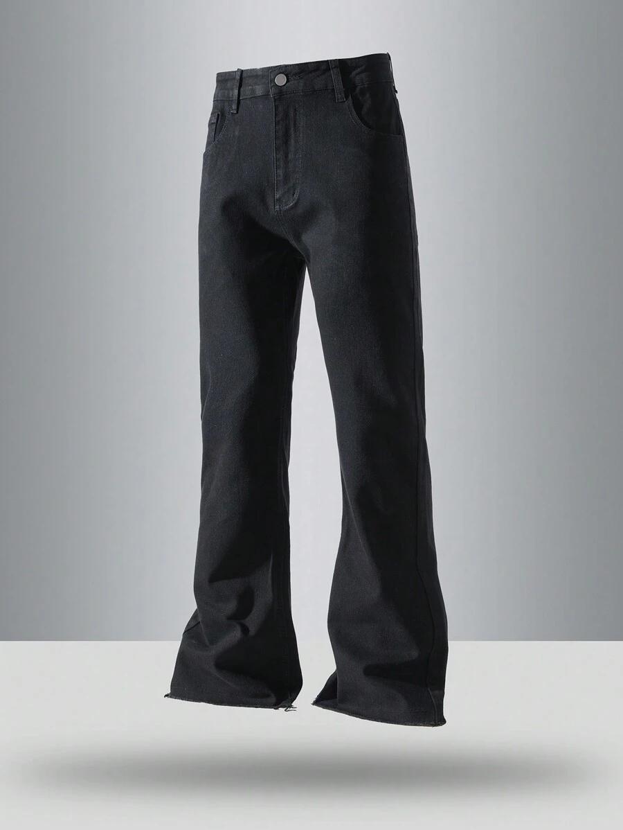czarne spodnie jeans