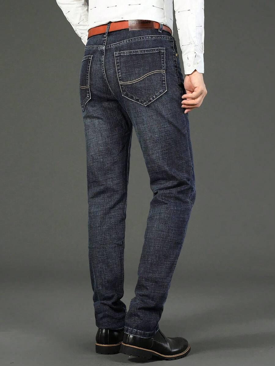 zwężane spodnie jeans
