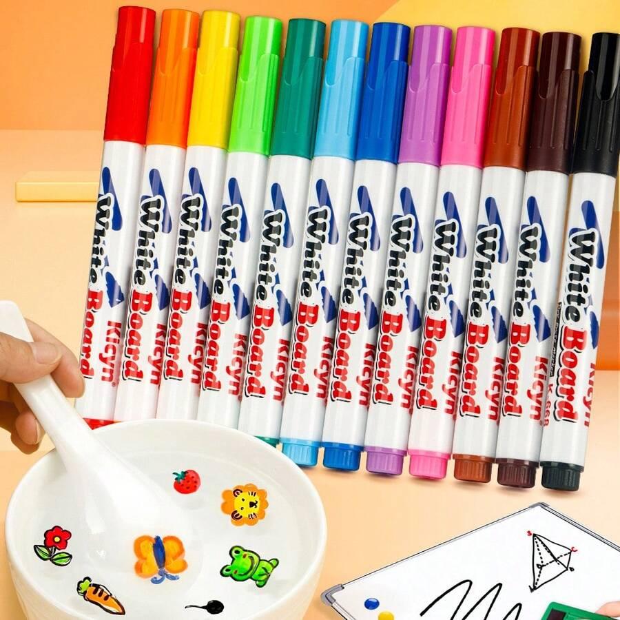 KOLOROWE FLAMASTRY 8-PACK