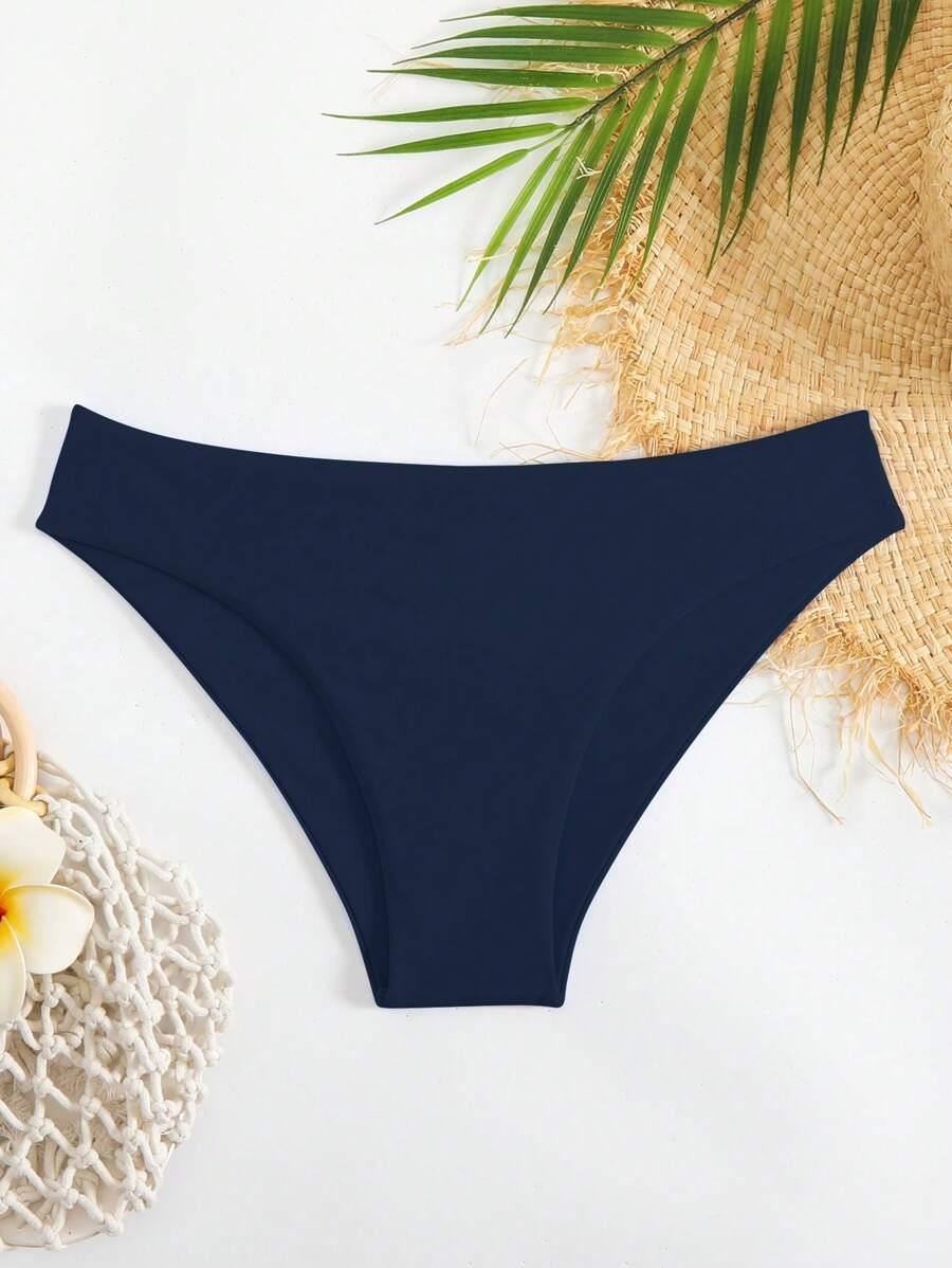 GRANATOWY DÓŁ OD BIKINI 
