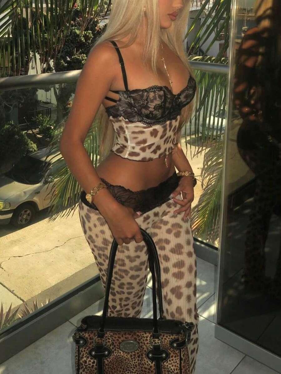 SPODNIE ANIMAL PRINT