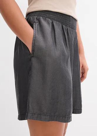 SPODENKI DAMSKIE PLUS SIZE BERMUDY KRÓTKIE LYOCELL