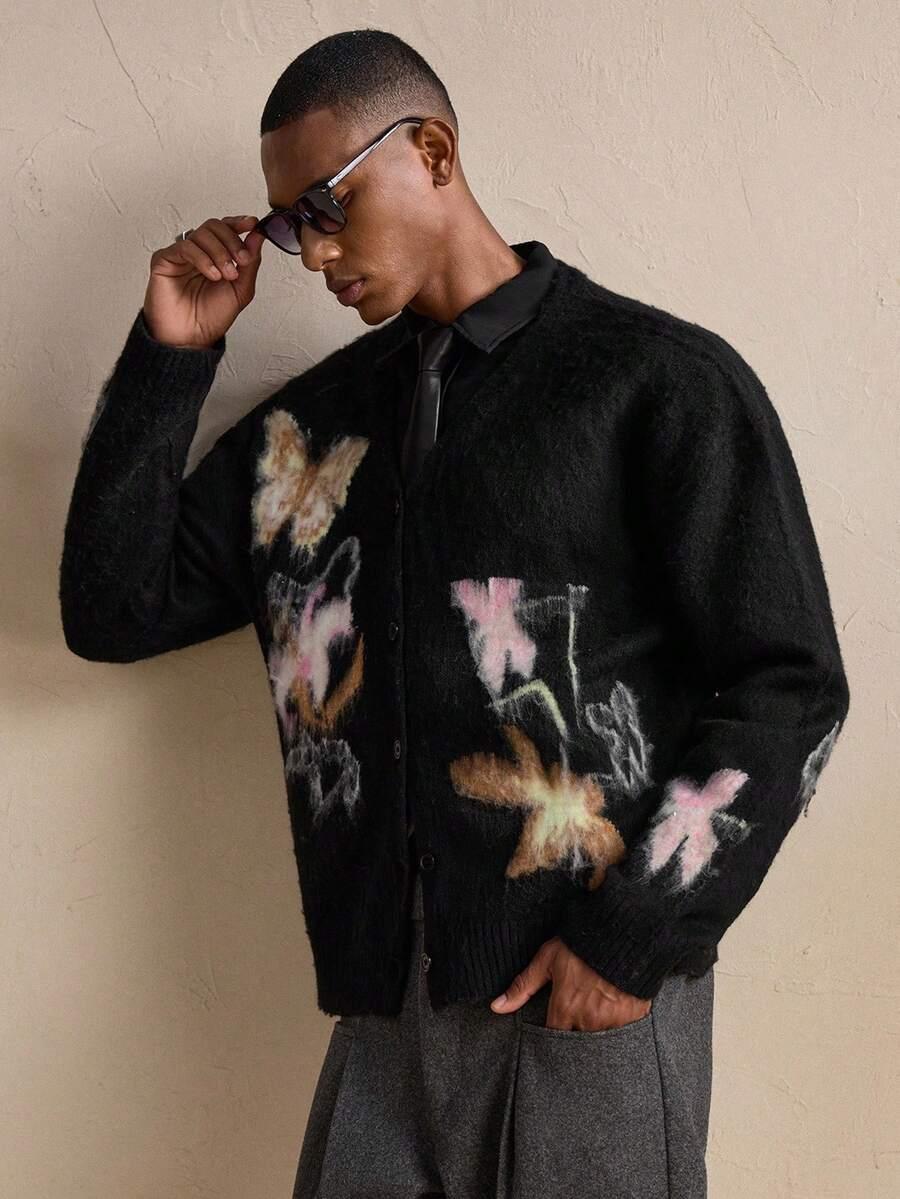 DZIANINOWY SWETER WZÓR