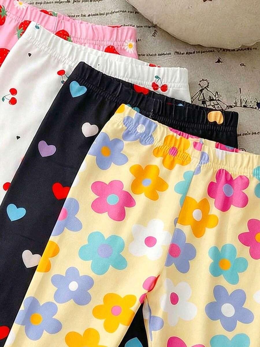legginsy wzór 4-pack