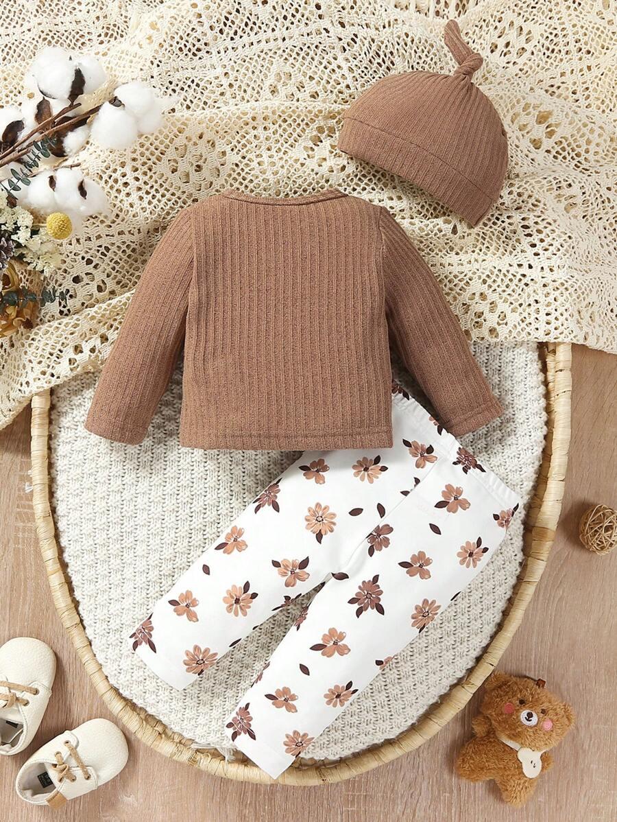 czapka sweter spodnie zestaw