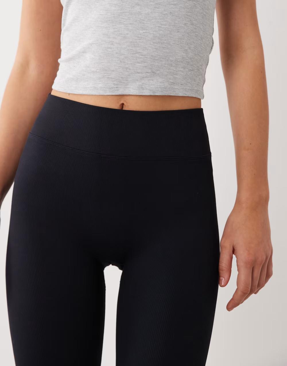 CZARNE LEGGINSY WYSOKI STAN
