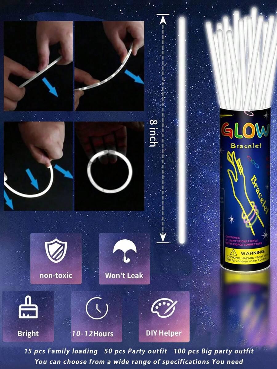 PATYCZKI FLUORESCENCYJNE 25SZT