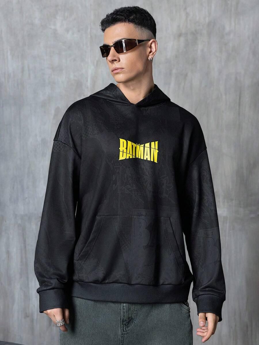 MĘSKA LUŹNA BLUZA Z KAPTUREM 
