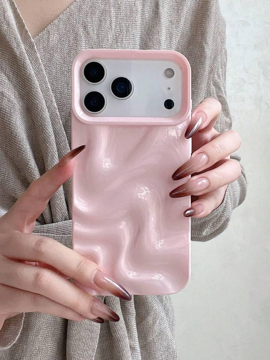różowe etui na telefon iphone 16