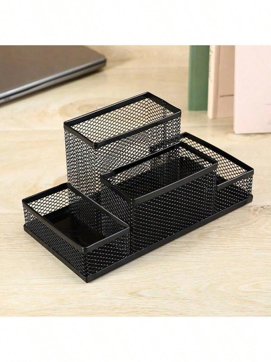 czarny organizer na biuro
