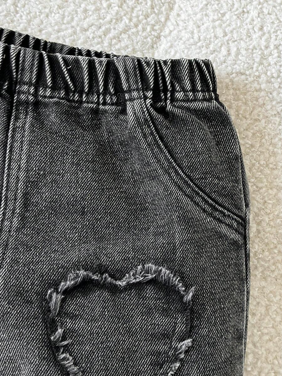 SZARE SPODNIE JEANS 